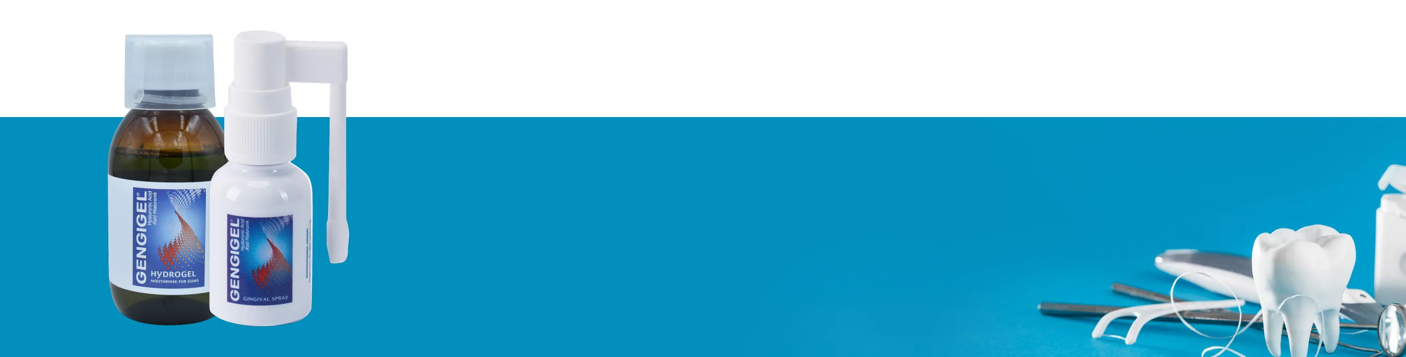 GENGIGEL® Hydrogel Mouthrinse and GENGIGEL® Gingival Spray