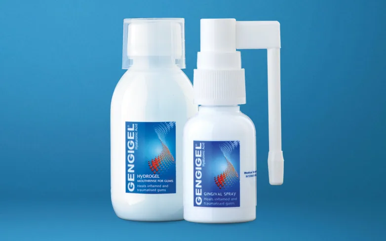 GENGIGEL® Hydrogel Mouthrinse and GENGIGEL® Gingival Spray